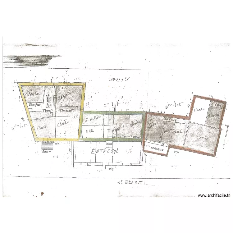 P&eacute;piole plans. Plan de 