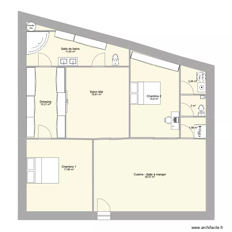 eyrolles. Plan de 9 et 108 m² eyrolles. Plan de 9 et 108 m²