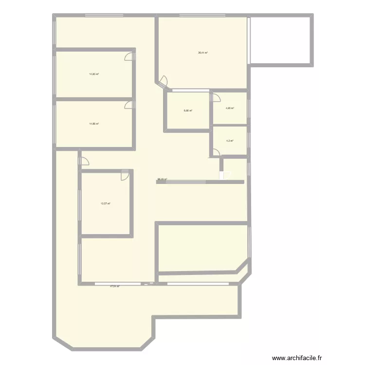 Maison 6pieces. Plan de 9  et 230 m²