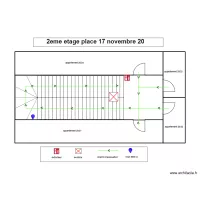 2eme  etage place 17 novembre 20