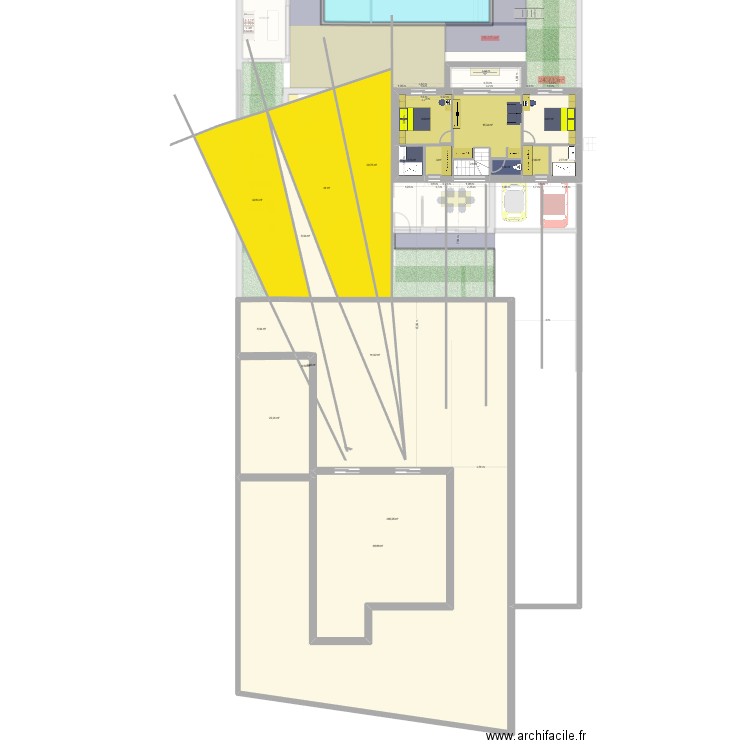plan eco etage avec cote definitif. Plan de 32 pièces et 849 m2