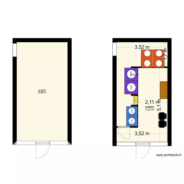 Laverie Ave Eysines Le Bouscat - SAS CS LAVERIE AVANT / APRES. Plan de 0 pièce et 0 m2
