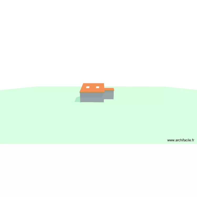 lego2. Plan de 1  et 60 m²
