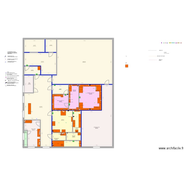 PoitierVfiestaV2. Plan de 19 pièces et 456 m2