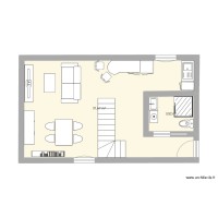 F3 bas escalier entrée