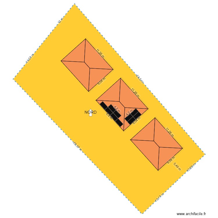 DP 2 GRIM DEVAUX. Plan de 0 pièce et 0 m2