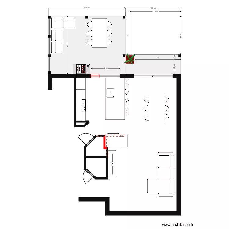 Turbide bon. Plan de 