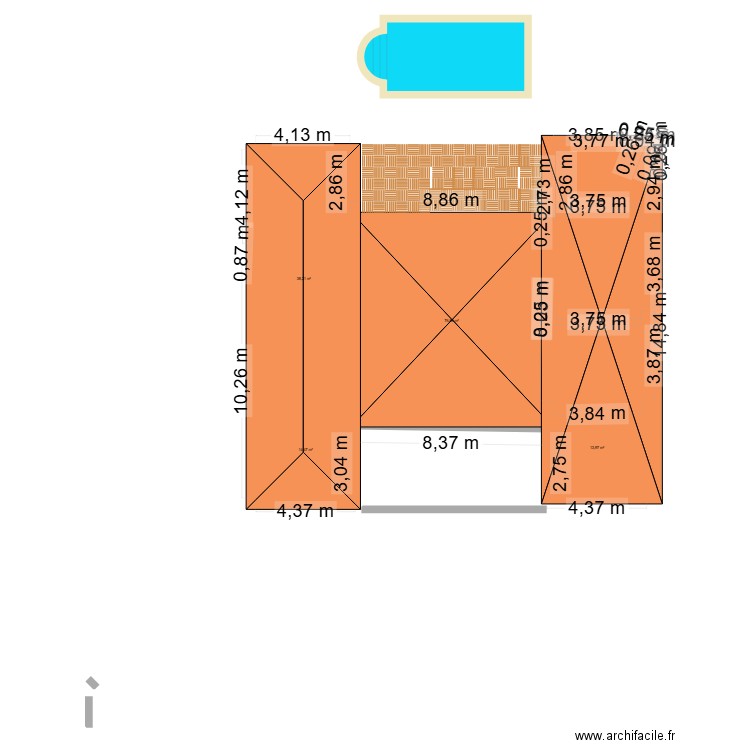 tag-ibox. Plan de 4 pièces et 144 m2