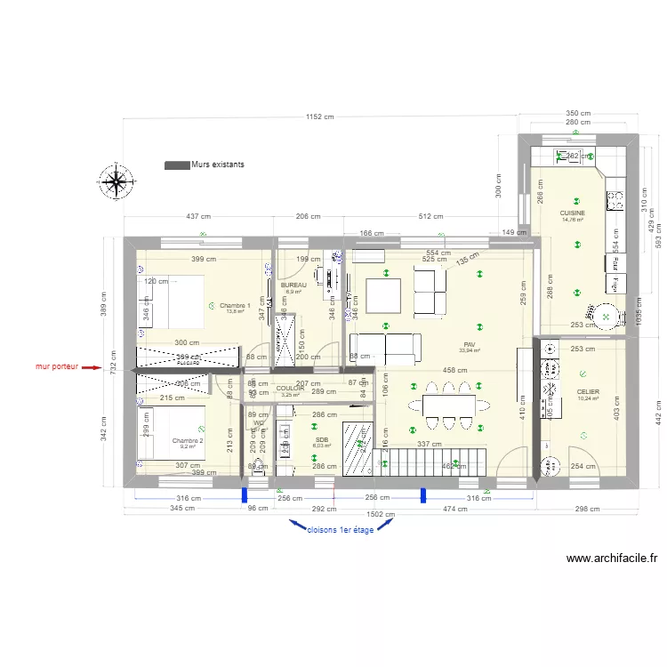 RENOVATION mai 2024. Plan de 