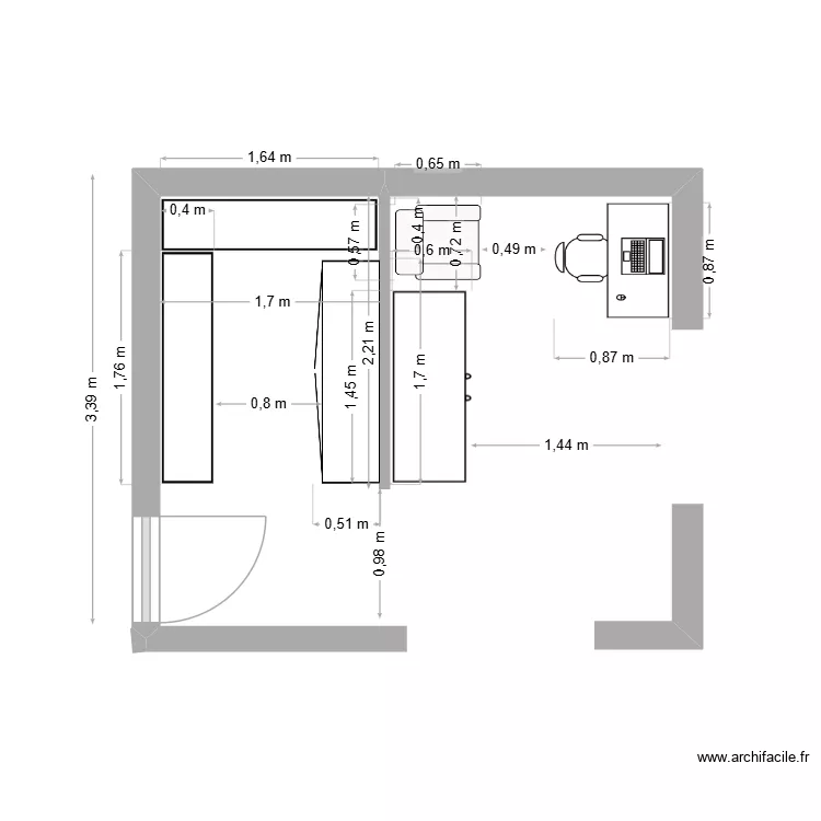 dressing. Plan de dressing. Plan de