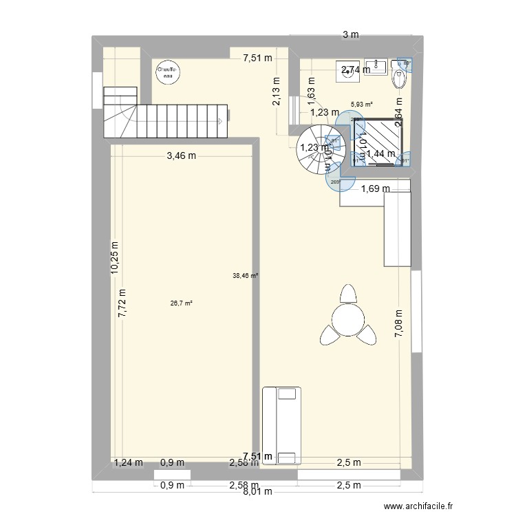 LOT 4 APP VERTICAUX ETAGE. Plan de 0 pièce et 0 m2