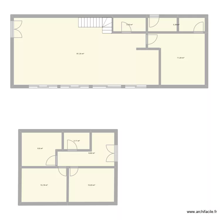 GDHAWNEYA. Plan de 9 et 130 m² GDHAWNEYA. Plan de 9 et 130 m²