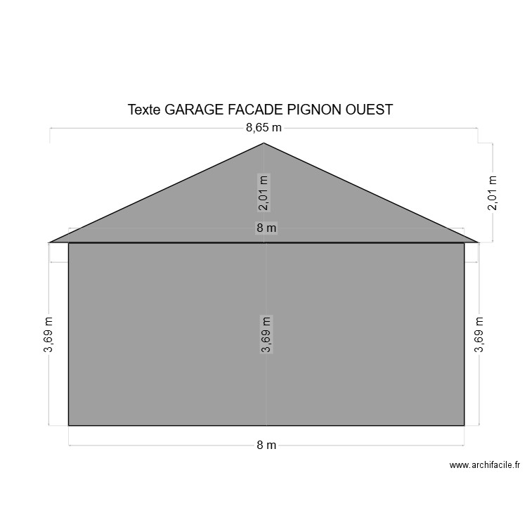PIGNON EST. Plan de 0 pièce et 0 m2