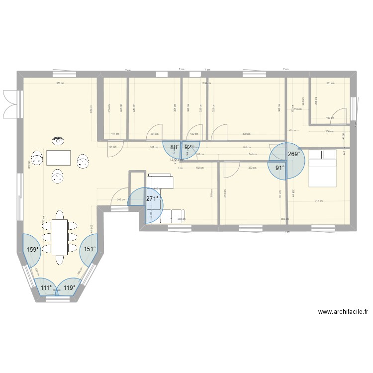 SAUVE R+1 Projet 1. Plan de 0 pièce et 0 m2