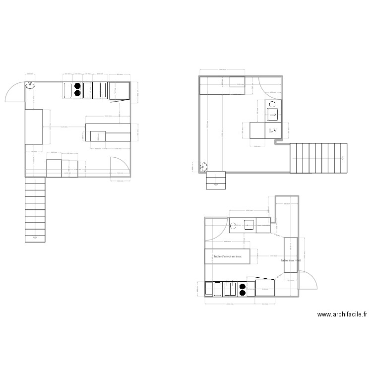 LE FLEURY. Plan de 1 pièce et 16 m2