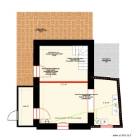 Plan RDC SCI des champs - maçonnerie