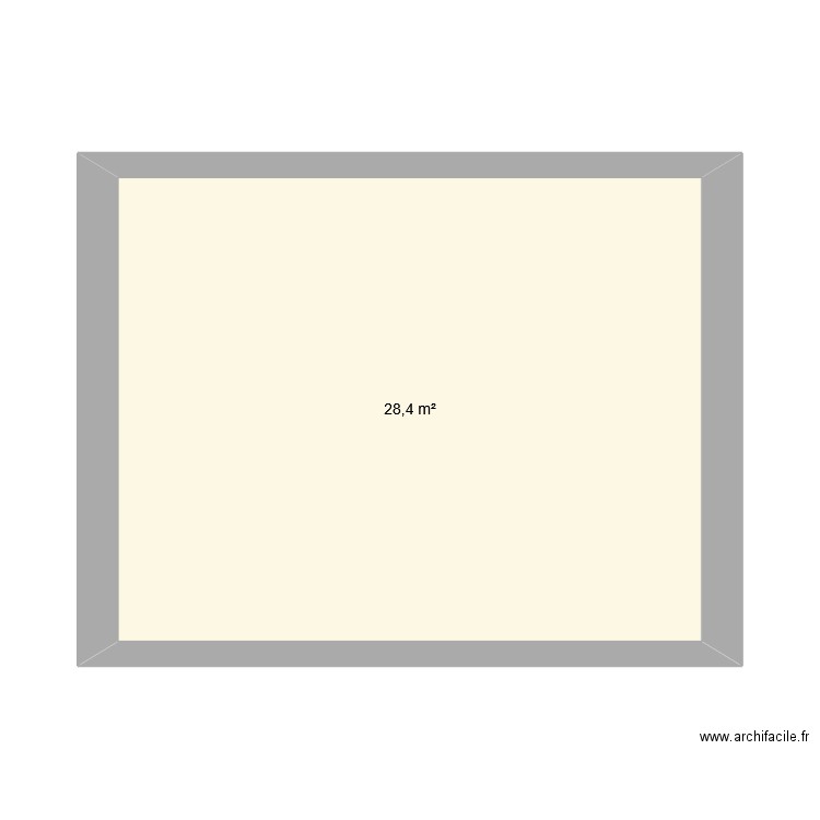 maison Jorge - Differdange. Plan de 1 pièce et 28 m2