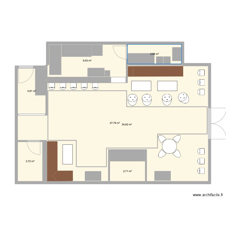 bar4. Plan de 0 pièce et 0 m2