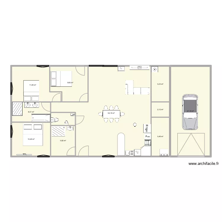 romboy 2. Plan de 10 et 138 m² romboy 2. Plan de 10 et 138 m²