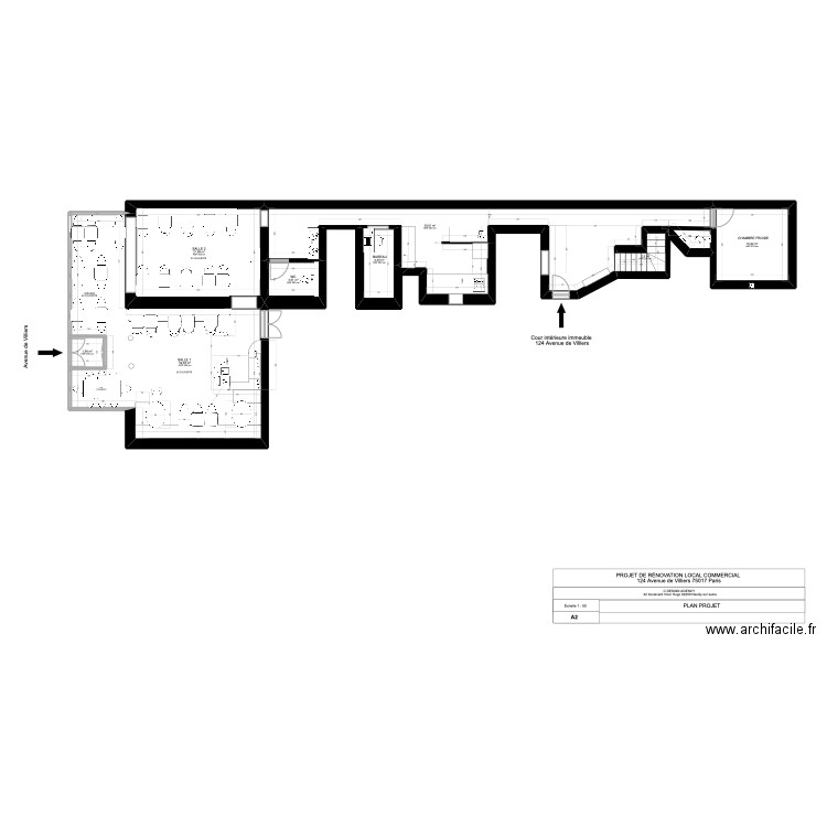 MAISON GABRIEL OPTION 1. Plan de 8 pièces et 137 m2