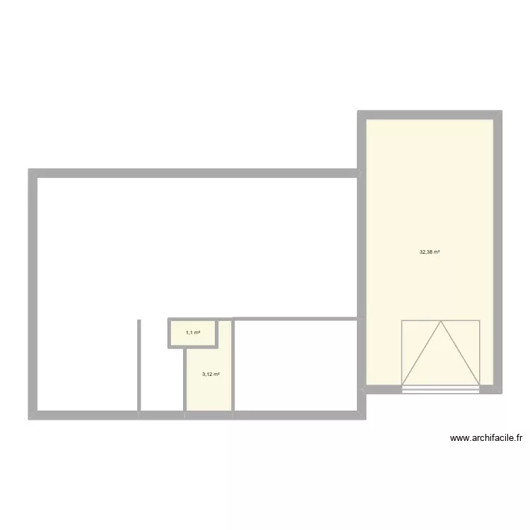 maison2. Plan de 3 Pièces et 37 m² maison2. Plan de 3 Pièces et 37 m²