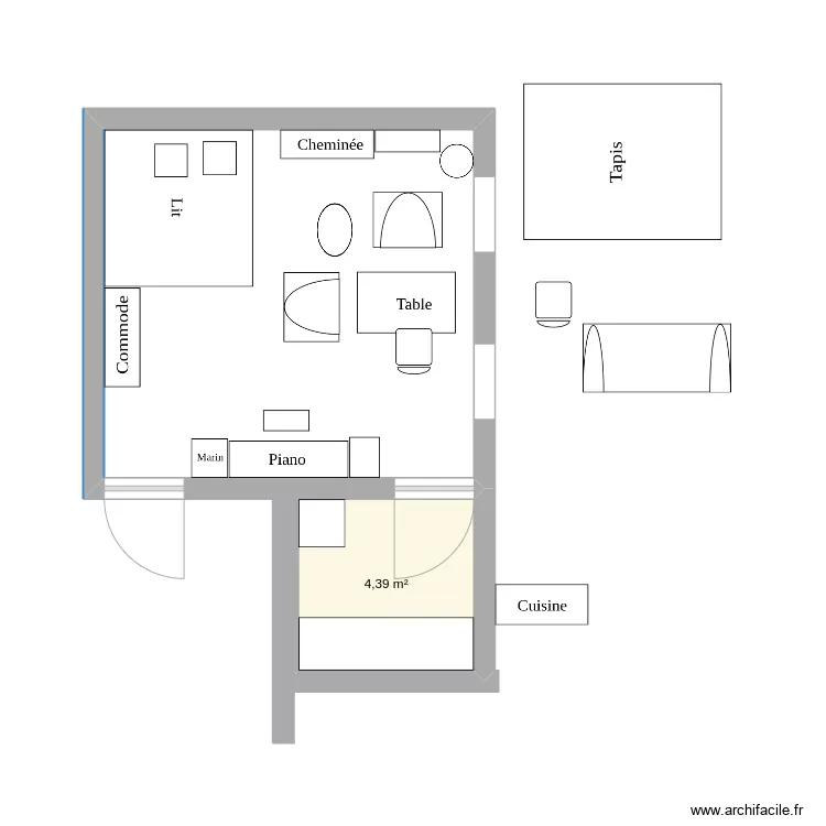 Séjour. Plan de Séjour. Plan de