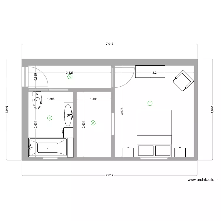 PROJET MOYER - MOINDROIT 2. Plan de 0 pièce et 0 m2