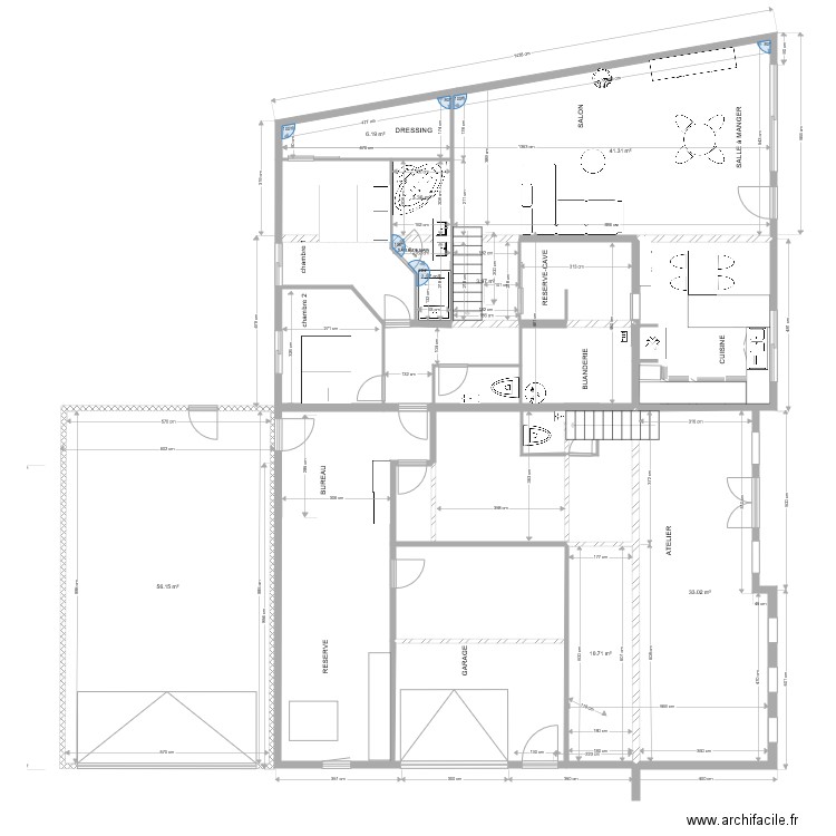 maison La Chapelle Chaussée limite propriété 3. Plan de 0 pièce et 0 m2