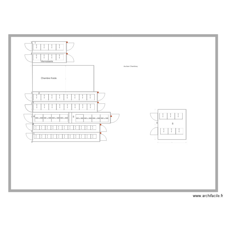 au ch 2 . Plan de 0 pièce et 0 m2