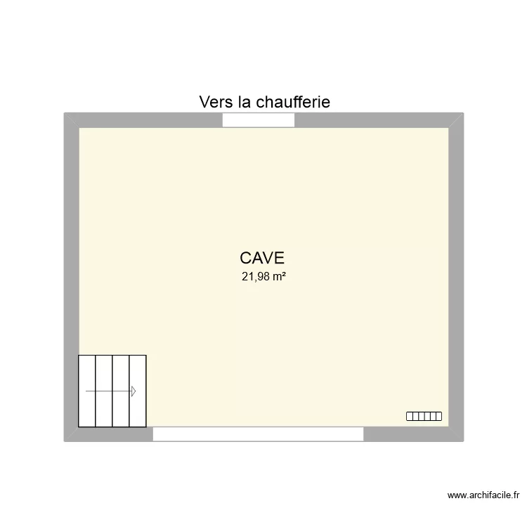 CAVE. Plan de 