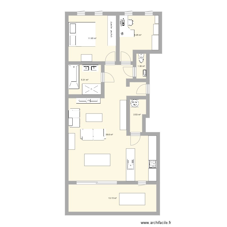 Appartement Schepdaal final. Plan de 0 pièce et 0 m2