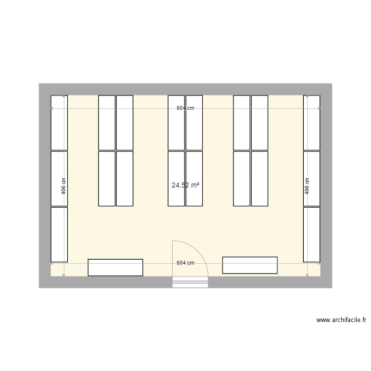 bureau douane 2. Plan de 0 pièce et 0 m2