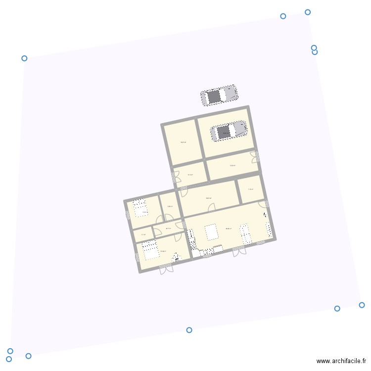 changé. Plan de 0 pièce et 0 m2