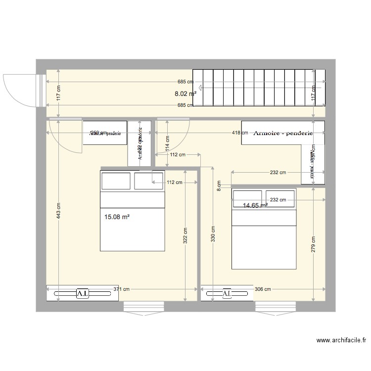 haut vieille partie. Plan de 0 pièce et 0 m2