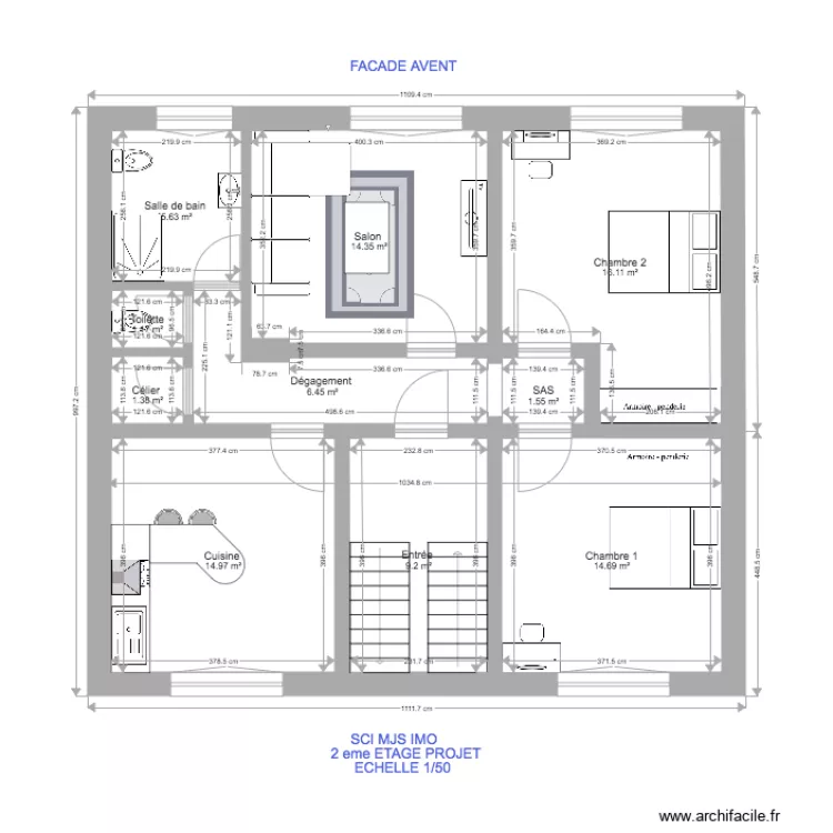 SCI MJS. Plan de 