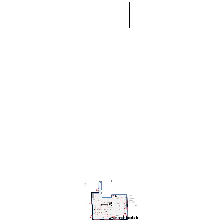 Aménagement mobilier et Electricité show room. Plan de 0 pièce et 0 m2