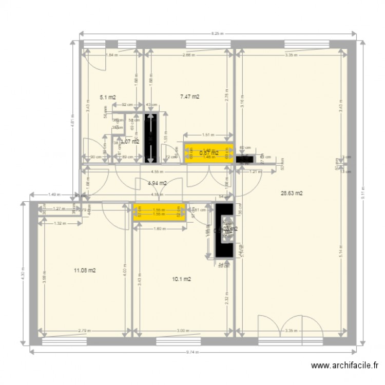 apparte. Plan de 0 pièce et 0 m2