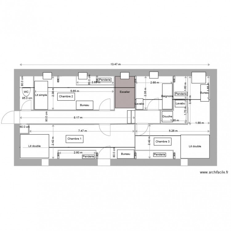 VERSION V6 Option. Plan de 0 pièce et 0 m2