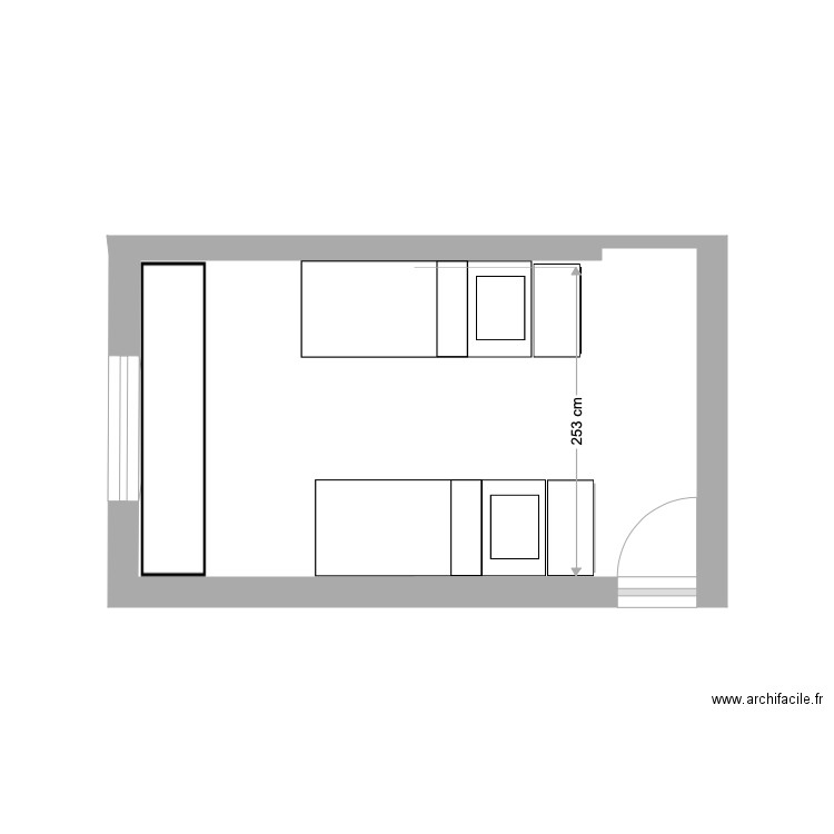 Chambre 2 JdB. Plan de 0 pièce et 0 m2