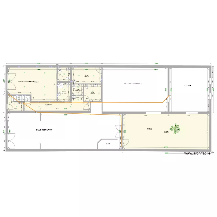 plan de masse. Plan de 