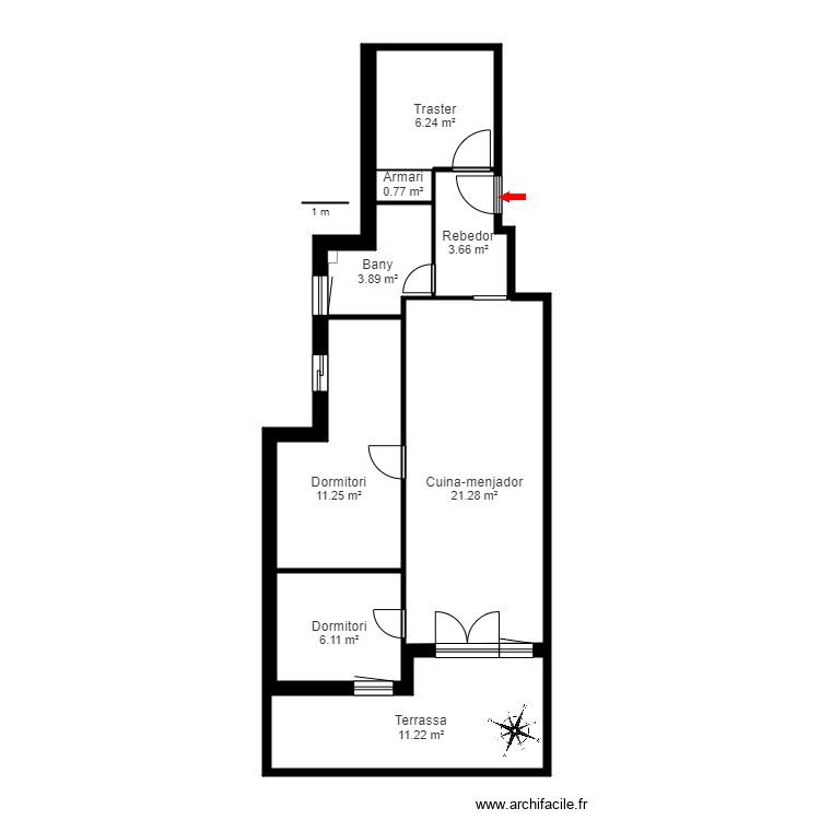 ED LA LLENGUADERA FASE 2 ESCALA E 1 2 ENCAMP. Plan de 0 pièce et 0 m2