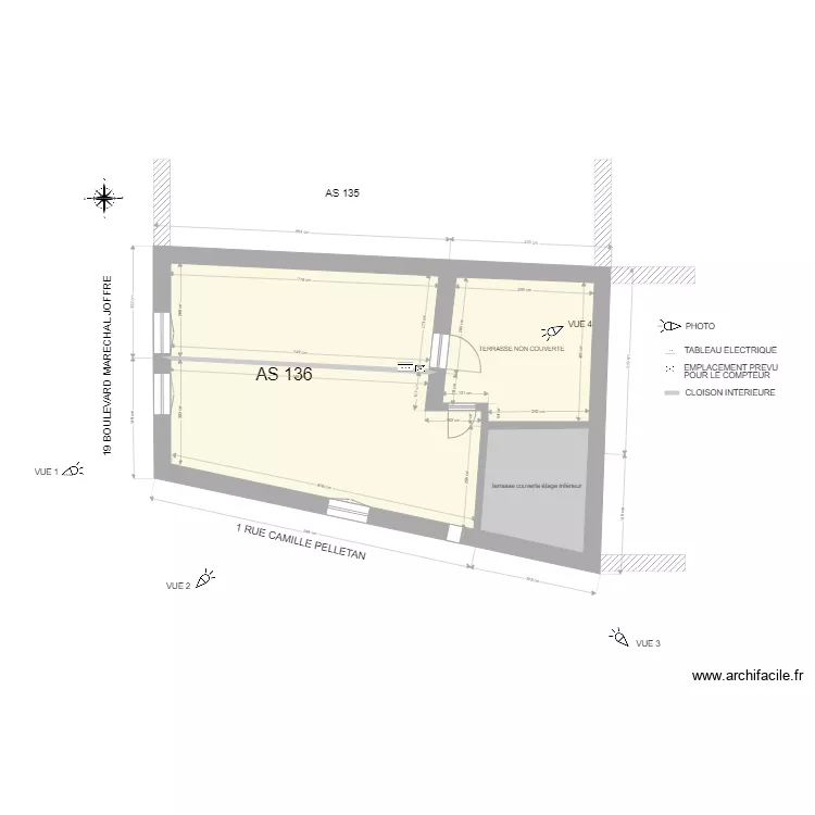 APPT 2IEME ETAGE. Plan de APPT 2IEME ETAGE. Plan de