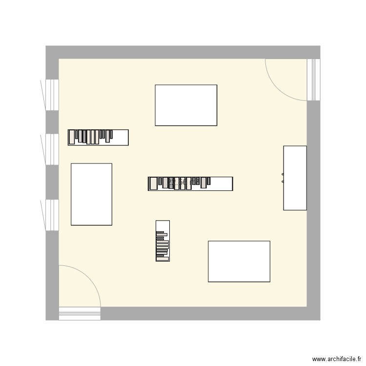 Salle colabo. Plan de 0 pièce et 0 m2