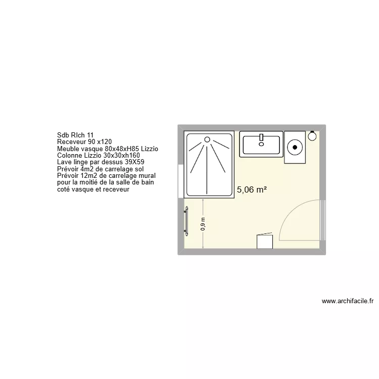 SDB RICH 11. Plan de 