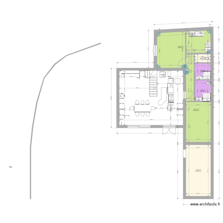 laturballe7. Plan de 0 pièce et 0 m2