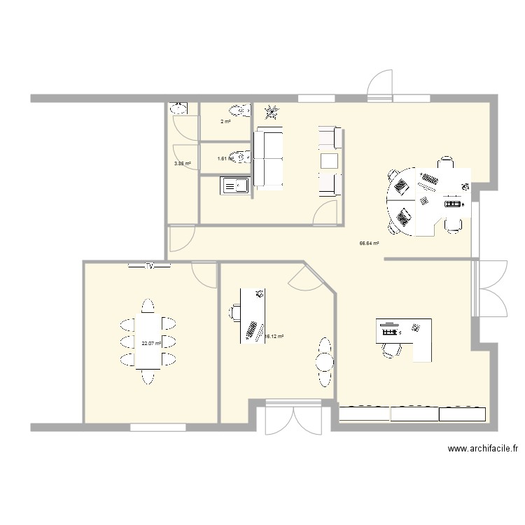 Tuilerie 003B. Plan de 0 pièce et 0 m2