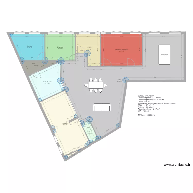 loft. Plan de 