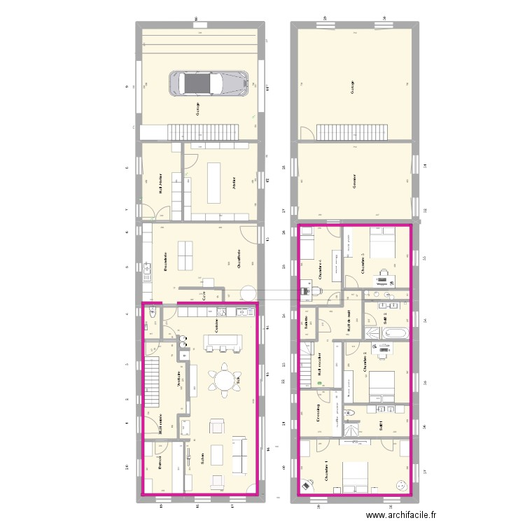Gbx - Vieille Ferme 14. Plan de 0 pièce et 0 m2