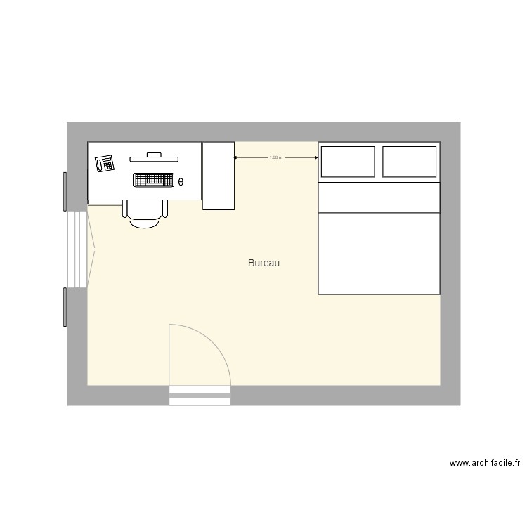 Bureau2. Plan de 0 pièce et 0 m2