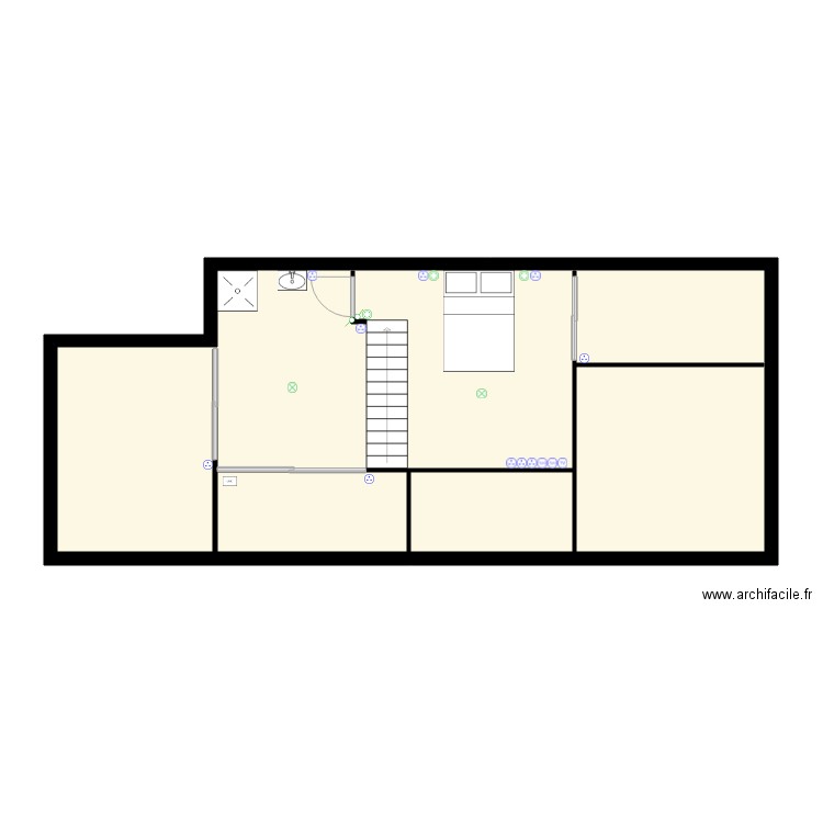 ETAGE fLORIAN. Plan de 0 pièce et 0 m2